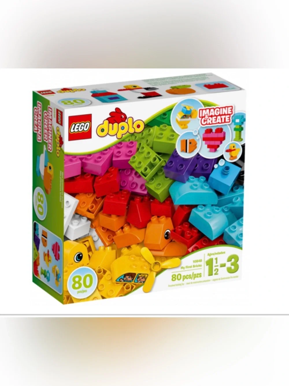 Lego Duplo 10847 My first bricks set complete 80 pieces